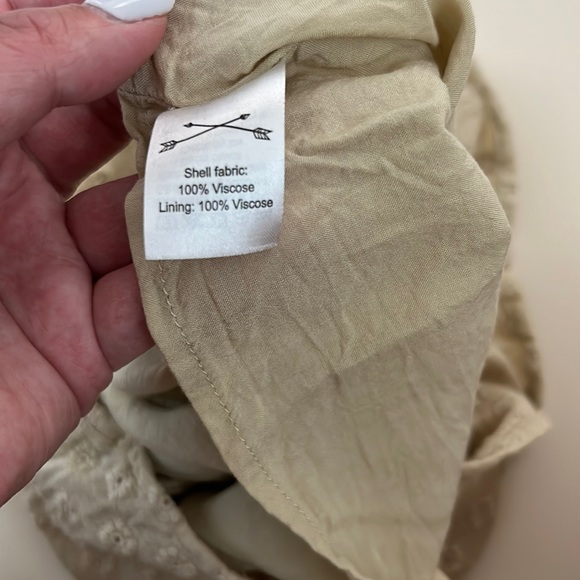 Rylee + Cru Embroidered Ruffled Mock Neck - Picture 6 of 8